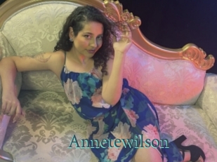 annetewilson En live show