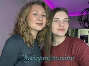 beckyandmaxine En live show