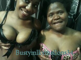 Bustymlkymellons34