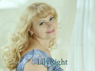 LilyRight En live show