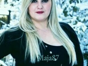 Maja87 En live show
