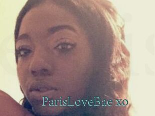ParisLoveBae_xo