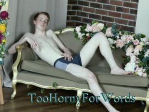 TooHornyForWords