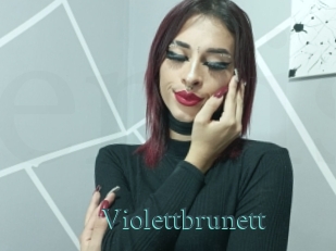 Violettbrunett
